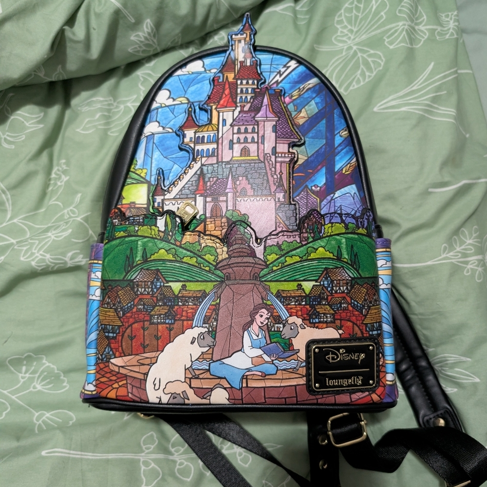 Loungefly Beauty And The Beast Backpack